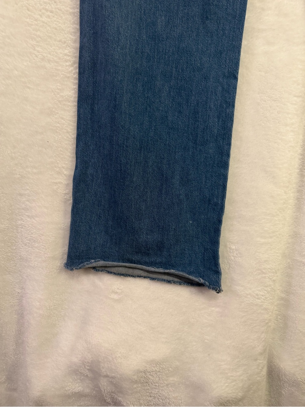 Veronica Beard Kasey Wide Leg Jeans Mid Rise Blue Size 27 Wide Leg Luxury Denim - Picture 10 of 15